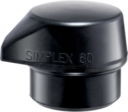 Koń­ców­ka SIM­PLEX Kompozyt gumowy, czarny, z funkcją 