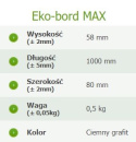 EKO-BORD Max 58mm